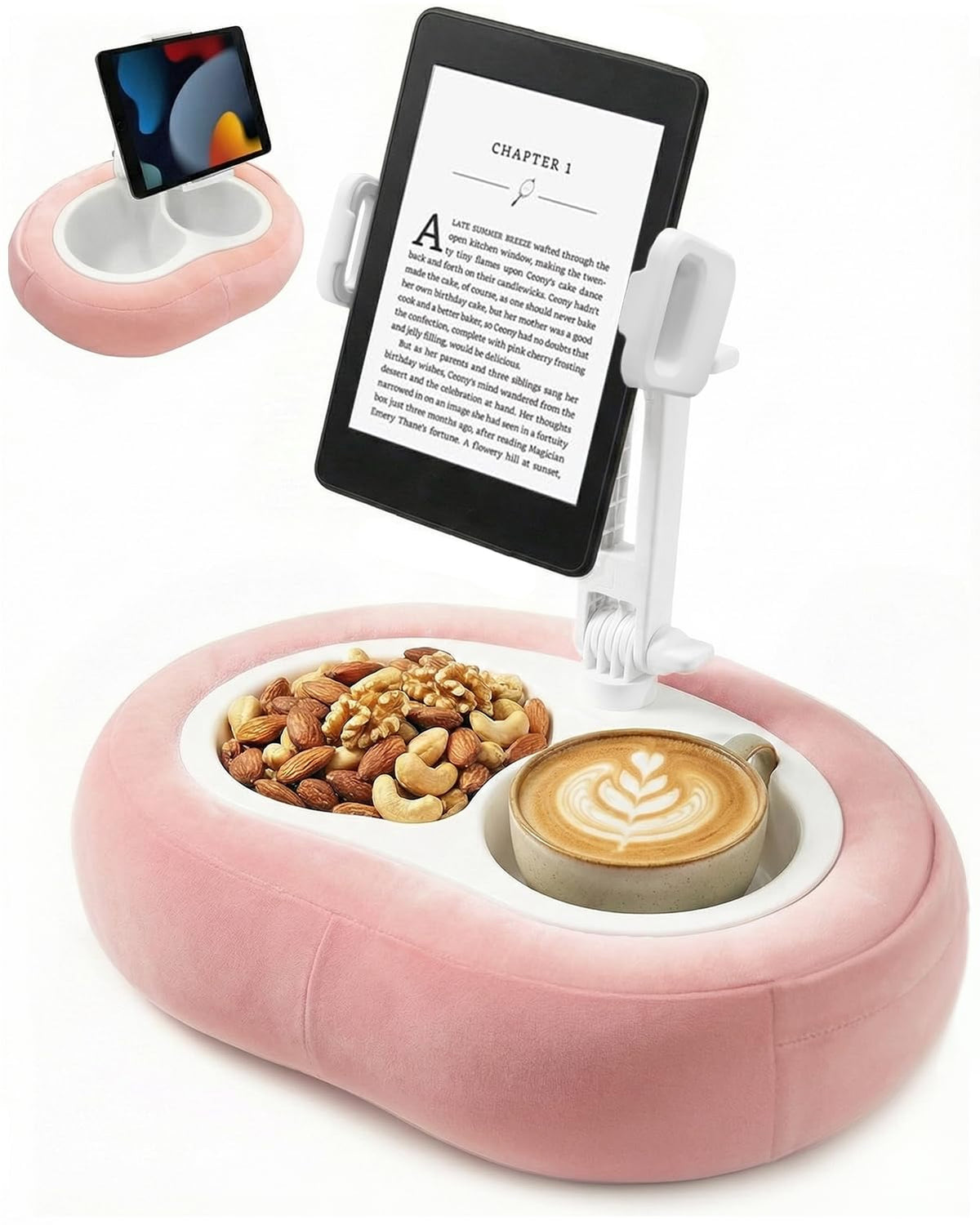 Miledi Tablet Pillow Stand for Bed with 360 Rotating Holder - Miledi Official Imagery - 2