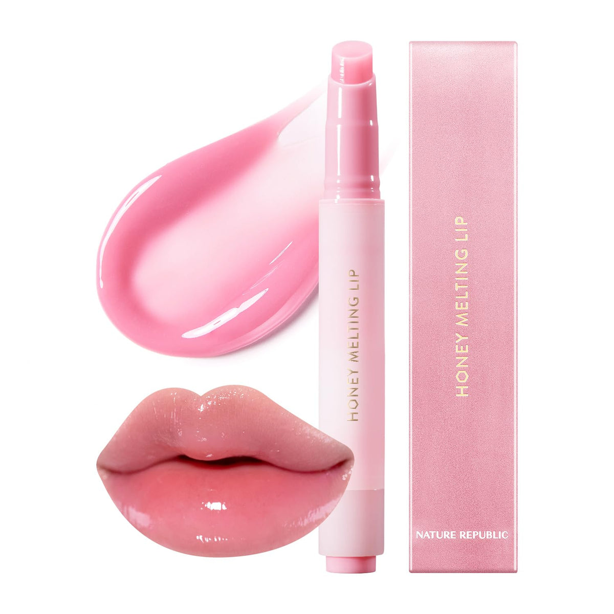 Nature Republic HONEY MELTING LIP 11 PINK – product photo (Lip Glosses)