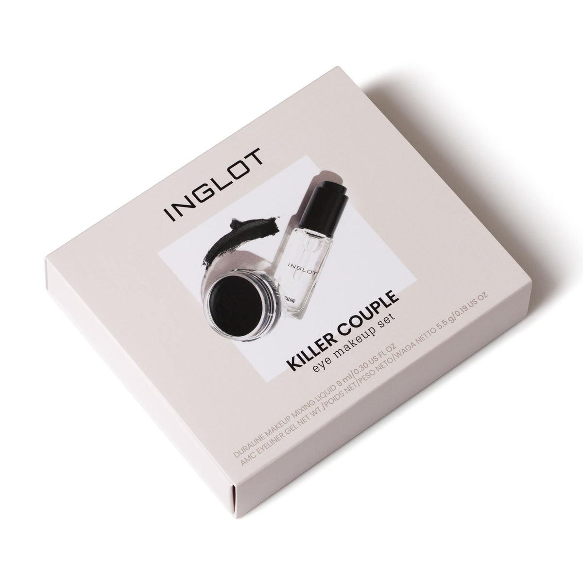 Inglot Eye Makeup Set Killer Couple Mascara Black 13 10 g - Inglot Official Imagery - 2