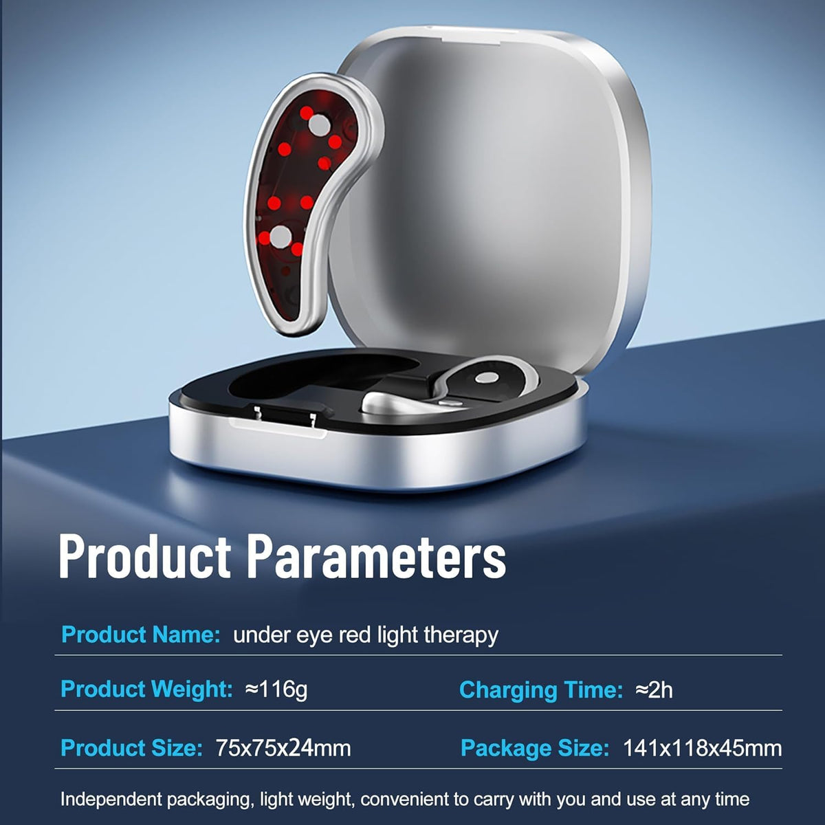 Red Light Therapy Under Eye Patches Portable Under Eye - OGGRXOR Official Imagery - 7