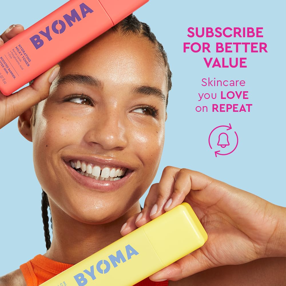 BYOMA – Facial Sunscreens on display