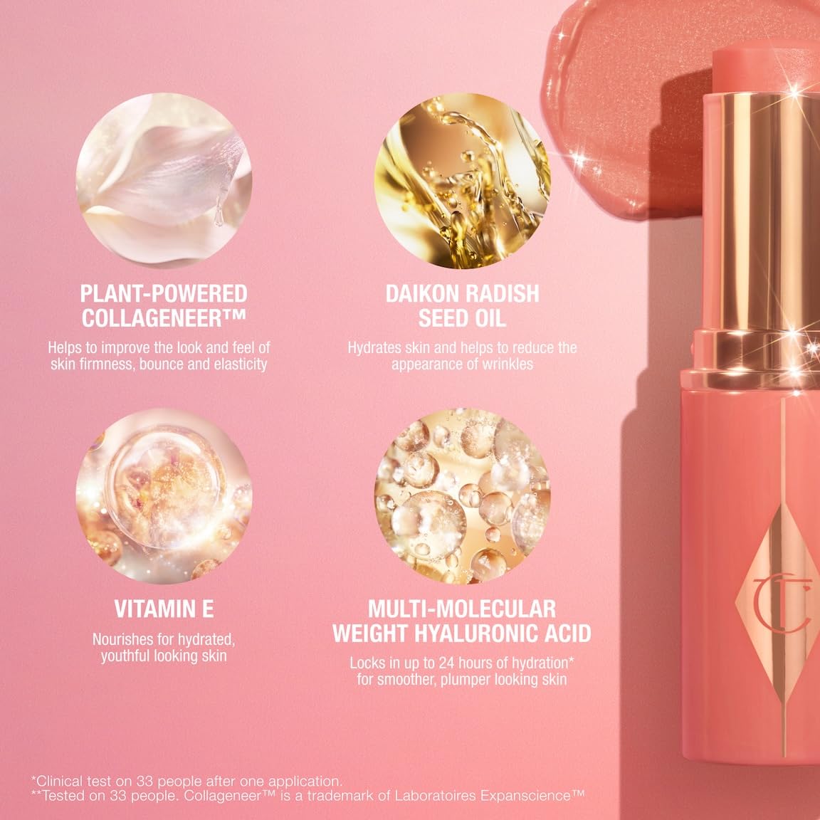 Charlotte Tilbury Unreal Healthy Glow Blush Stick - Premium Selection Official Imagery - 6