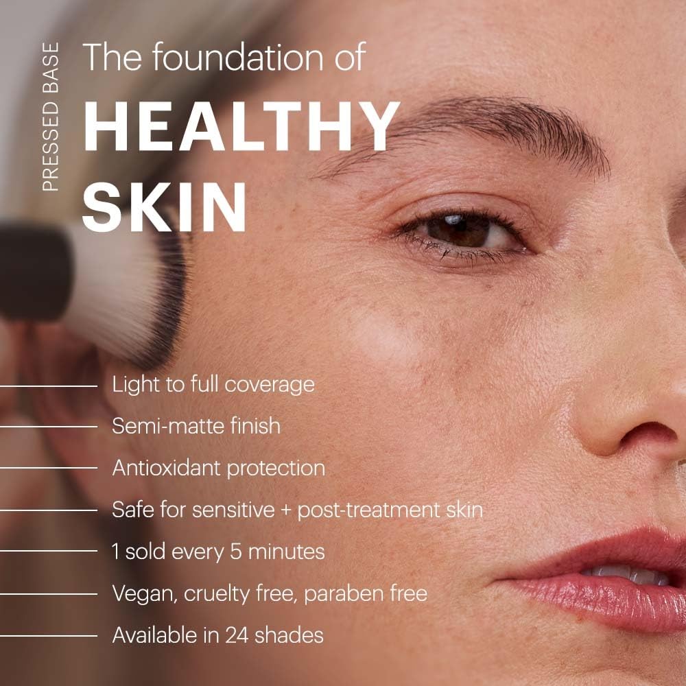 Glo Skin Beauty Pressed Base Powder Foundation Natural - Glo Skin Beauty Official Imagery - 3