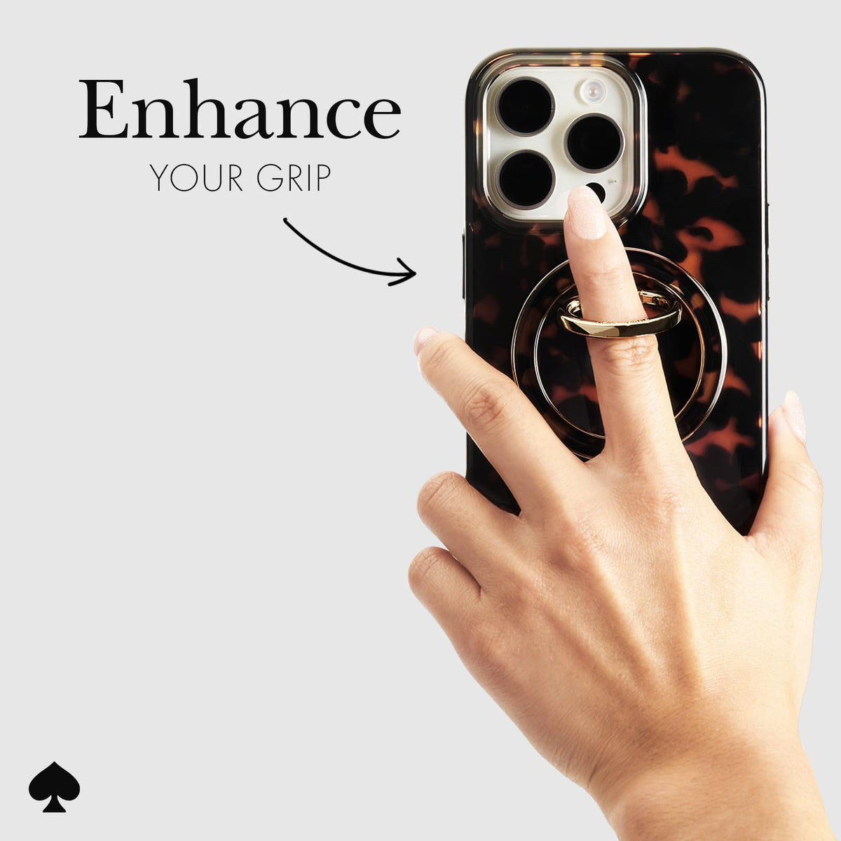 kate spade new york Magnetic Phone Ring Grip with Stand - Premium Selection Official Imagery - 5