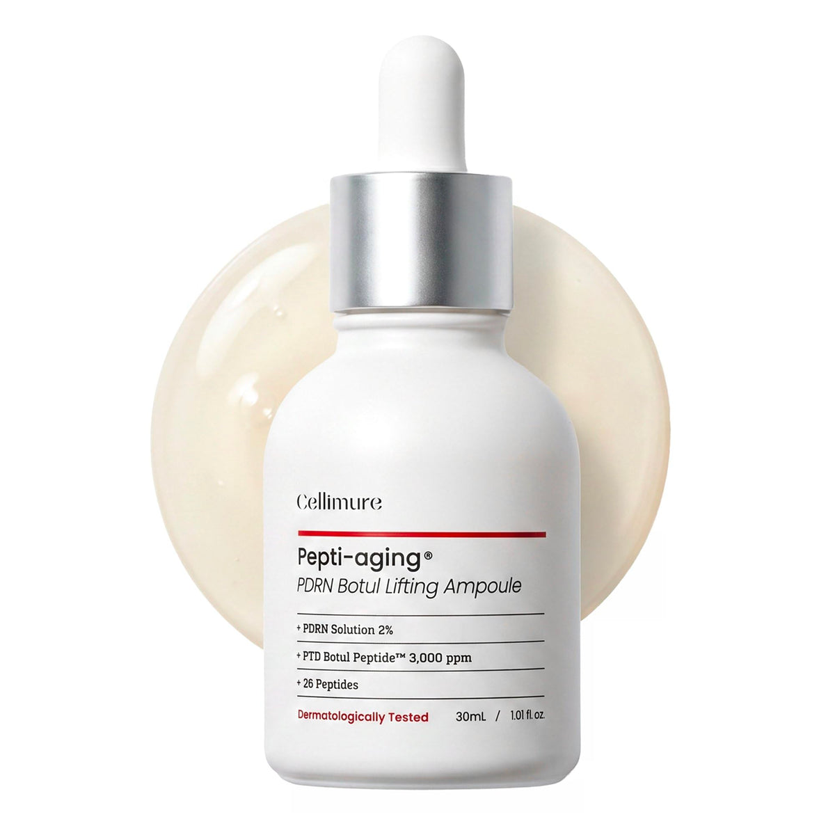 PDRN Peptide Ampoule Korean Anti Aging Serum 1 01 fl oz - Cellimure Official Imagery - 2