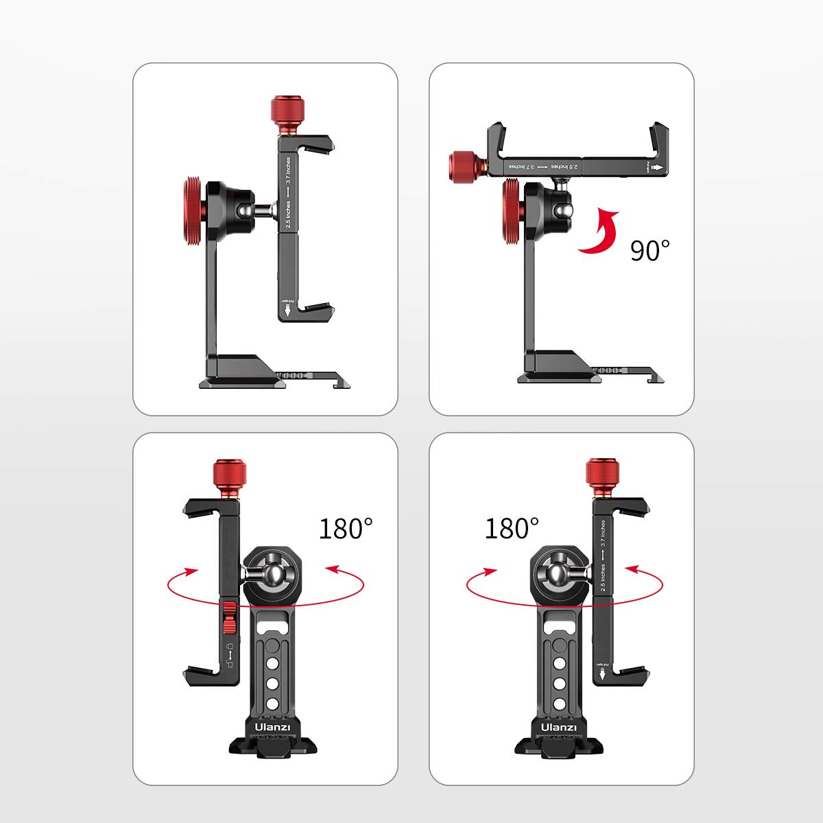 Cell Phone Tripod Mount ULANZI ST 14 Smartphone Tripod Mount - PICTRON Official Imagery - 5