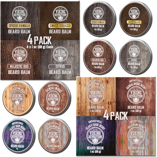 Viking Revolution Beard Balm Variety Pack - Viking Revolution Official Imagery - 1