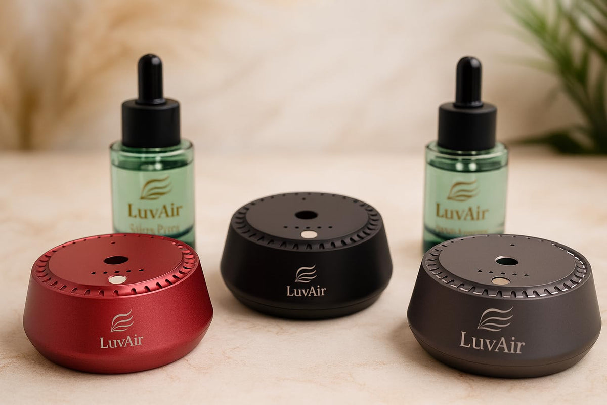 LuvAir Smart waterless car Aroma Diffuser Set Adjustable - LuvAir Official Imagery - 1