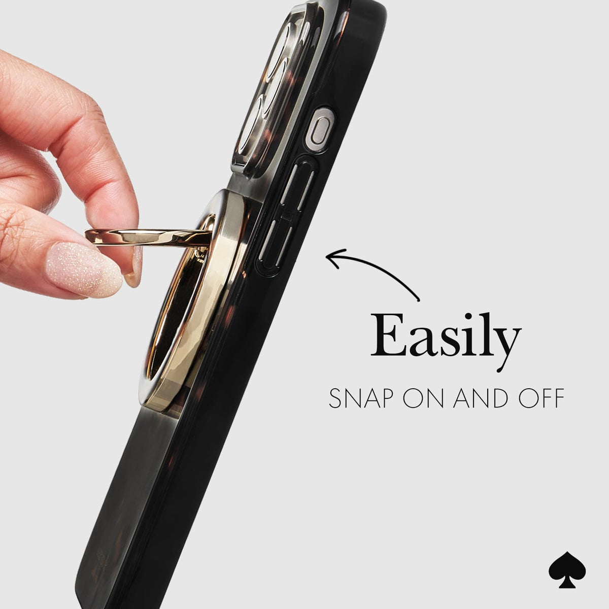 kate spade new york Magnetic Phone Ring Grip with Stand - Premium Selection Official Imagery - 6