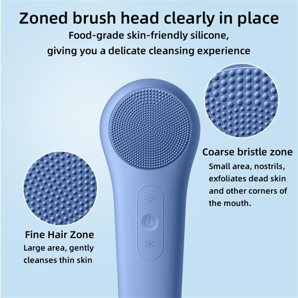 Face Brush Cleanser Exfoliating Face Scrubber Deep Cleansing - DAUTAI Official Imagery - 6