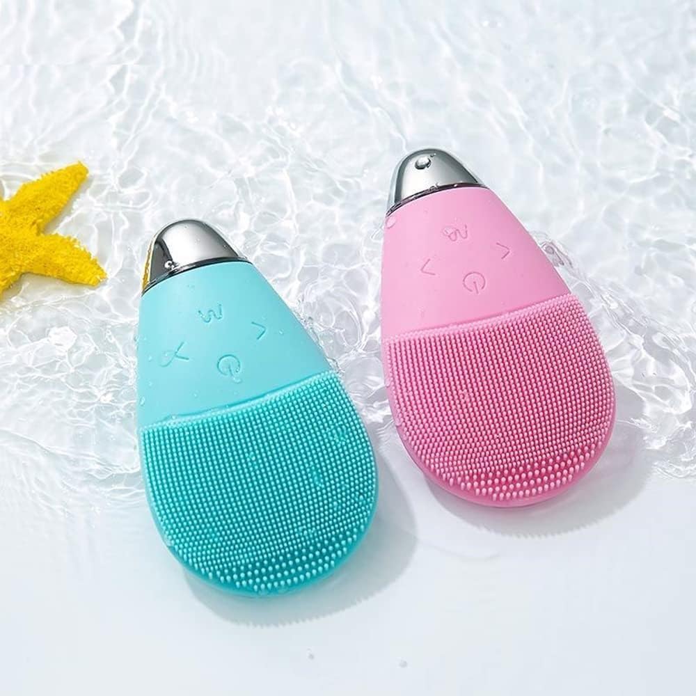 Facial Cleansing Massager Brush Rechargeable Electric - Premium Selection Official Imagery - 2