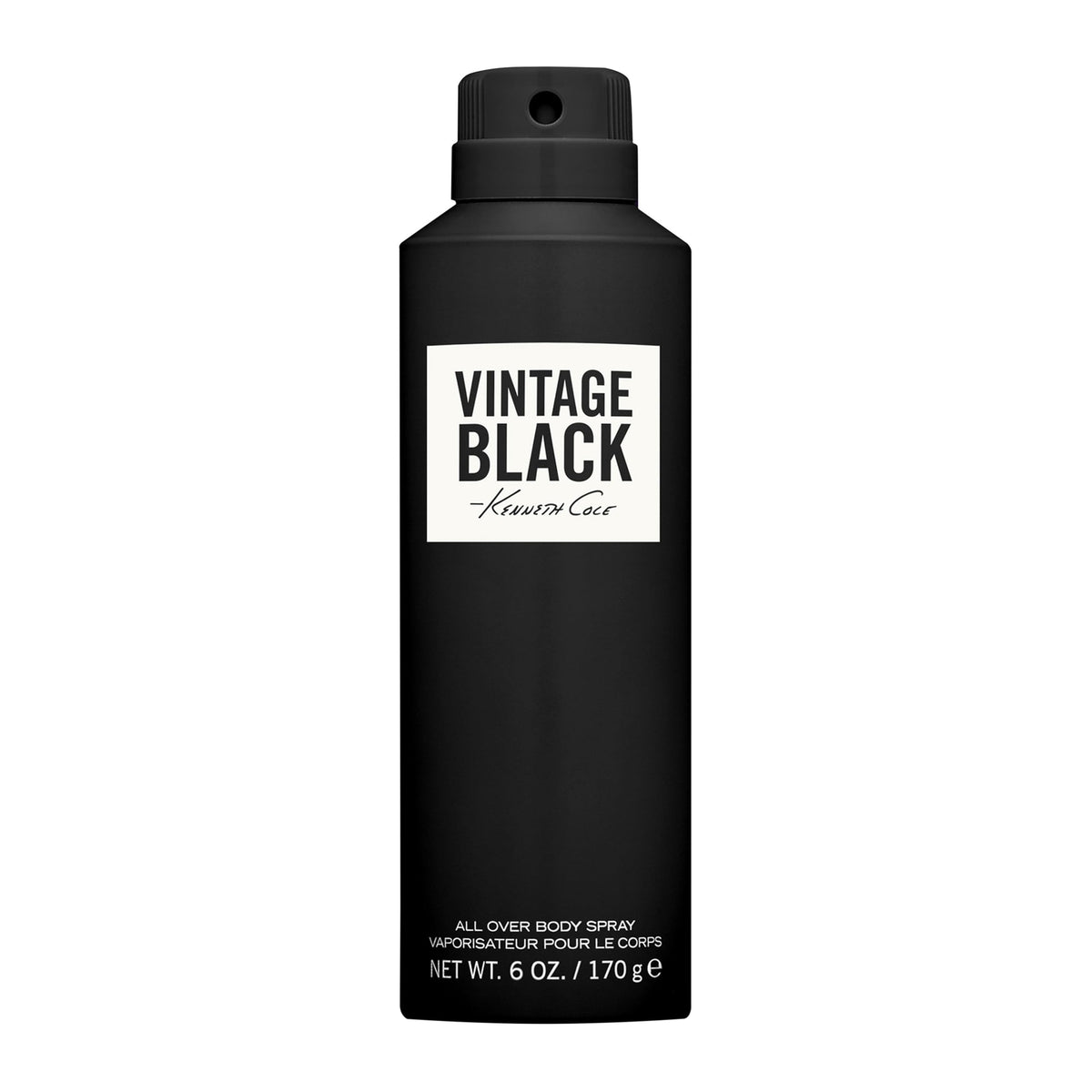Kenneth Cole New York Kenneth Cole Vintage Black Body Spray for Men 6 0 Fl Oz