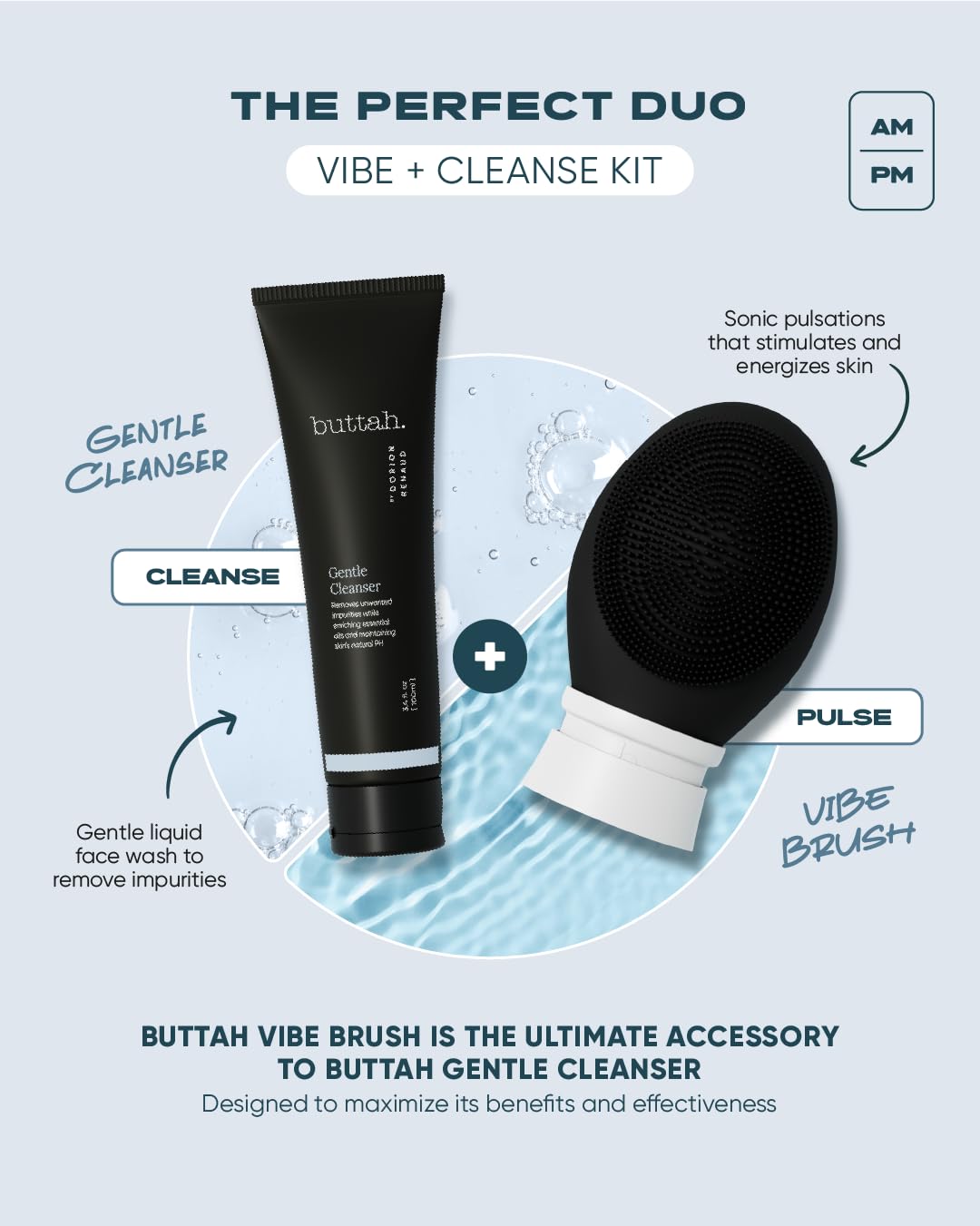 Buttah Skin by Dorion Renaud Buttah Vibe Cleansing Brush - buttah. by Dorion Renaud Official Imagery - 8