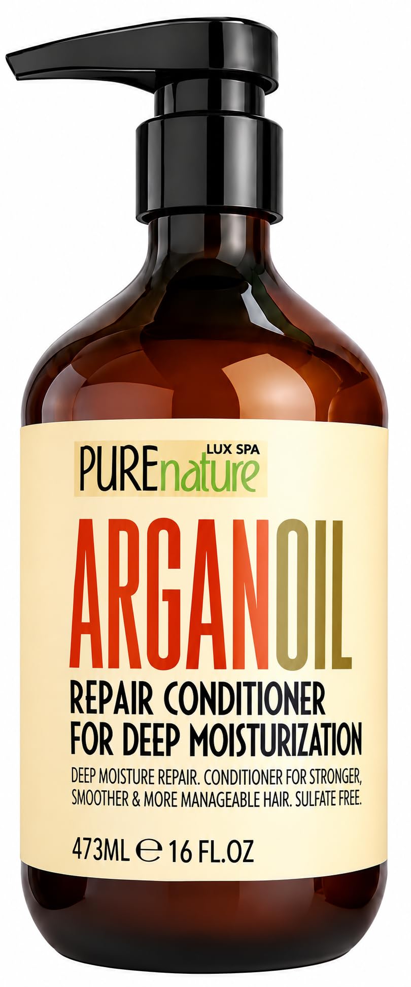 PURE NATURE LUX SPA Moroccan Argan Oil Conditioner – product photo (Conditioners)