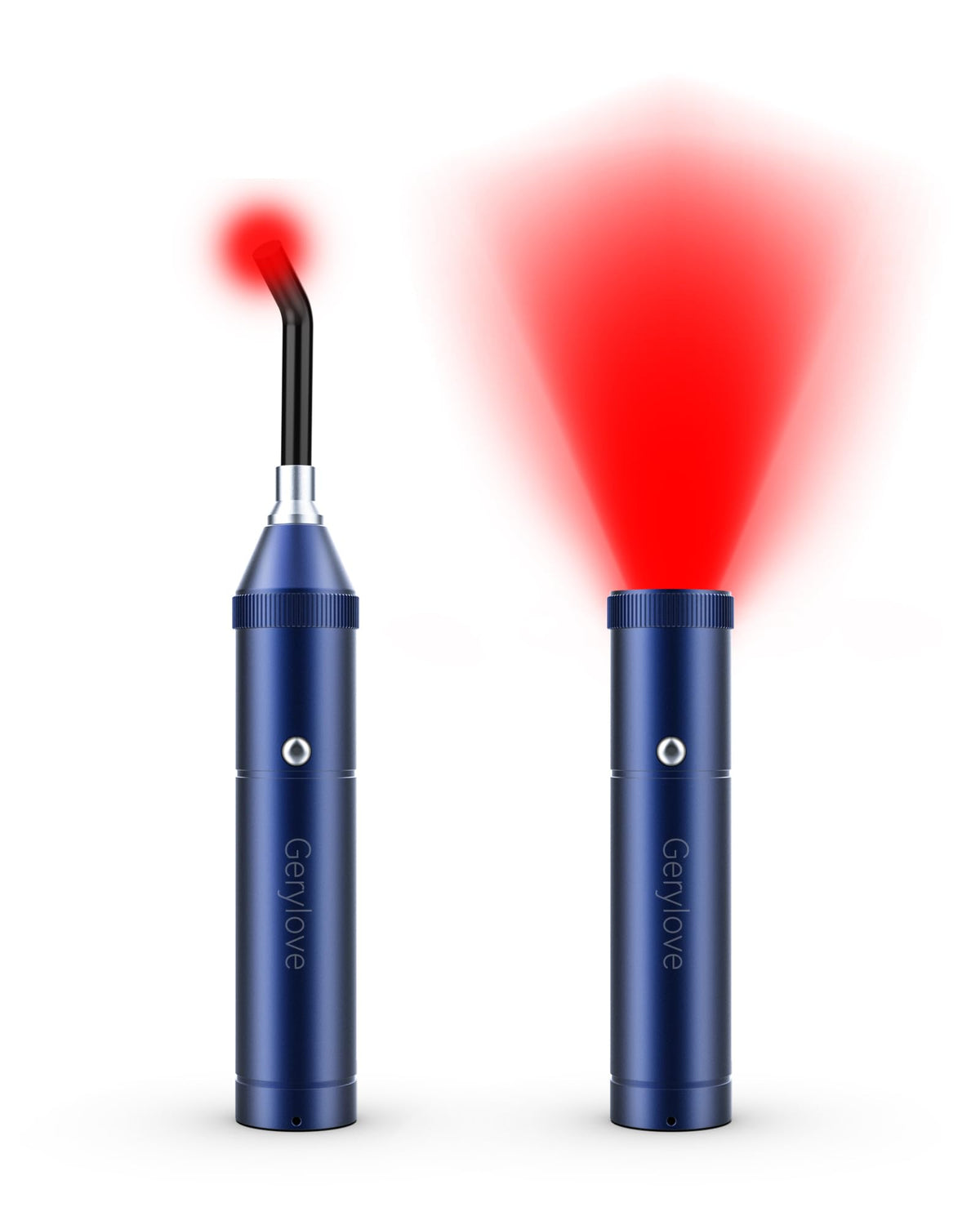 Red Light Therapy Wand Rechargeable Portable Infrared Light - Gerylove Official Imagery - 2