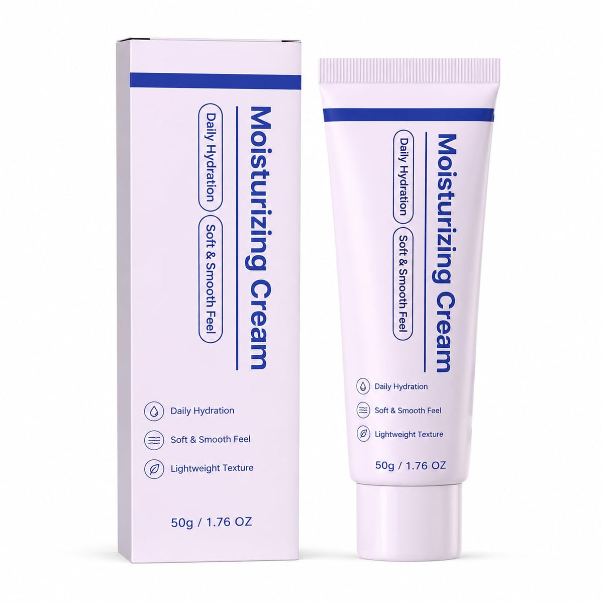 Lightweight Daily Facial Moisturizing Cream 4pack cream - Amavheaf Official Imagery - 2