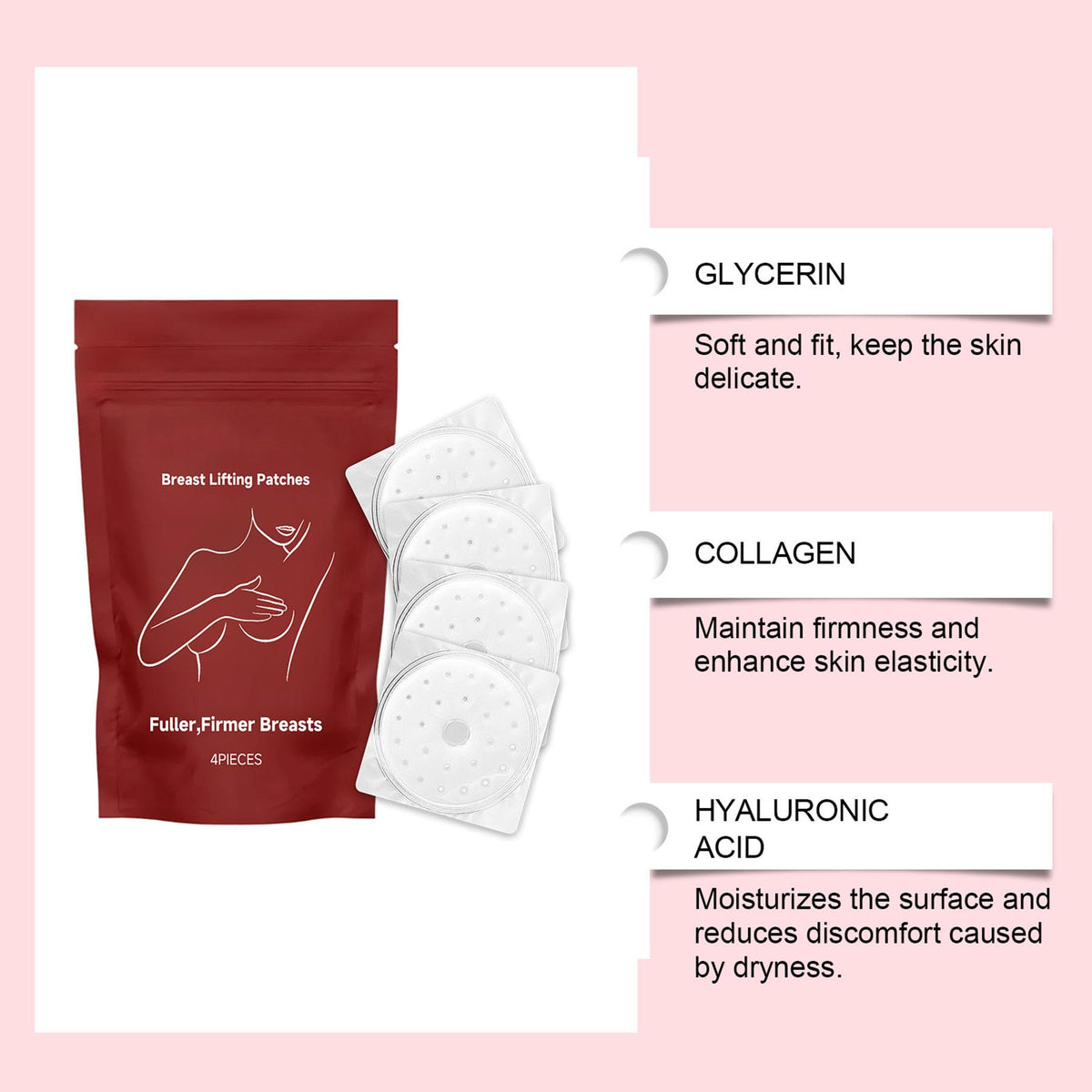 New Breast Skincare Patches for Firmer Looking Skin Chest - Premium Selection Official Imagery - 5