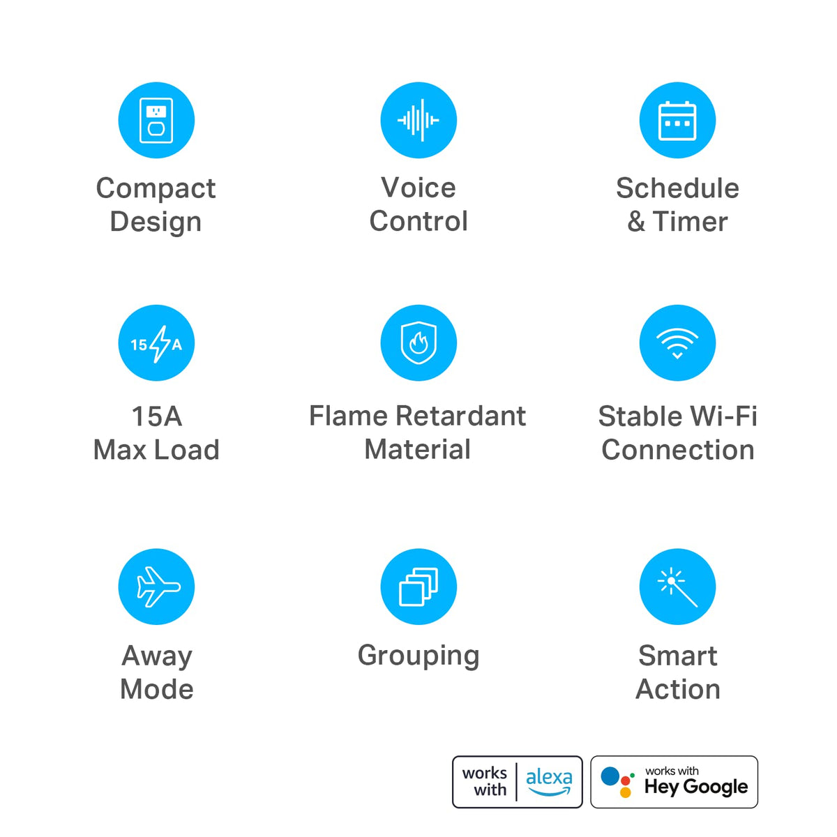 Premium Selection Kasa Smart Plug Ultra Mini 15A EP10P2 Smart Home Wi Fi – packaging and label