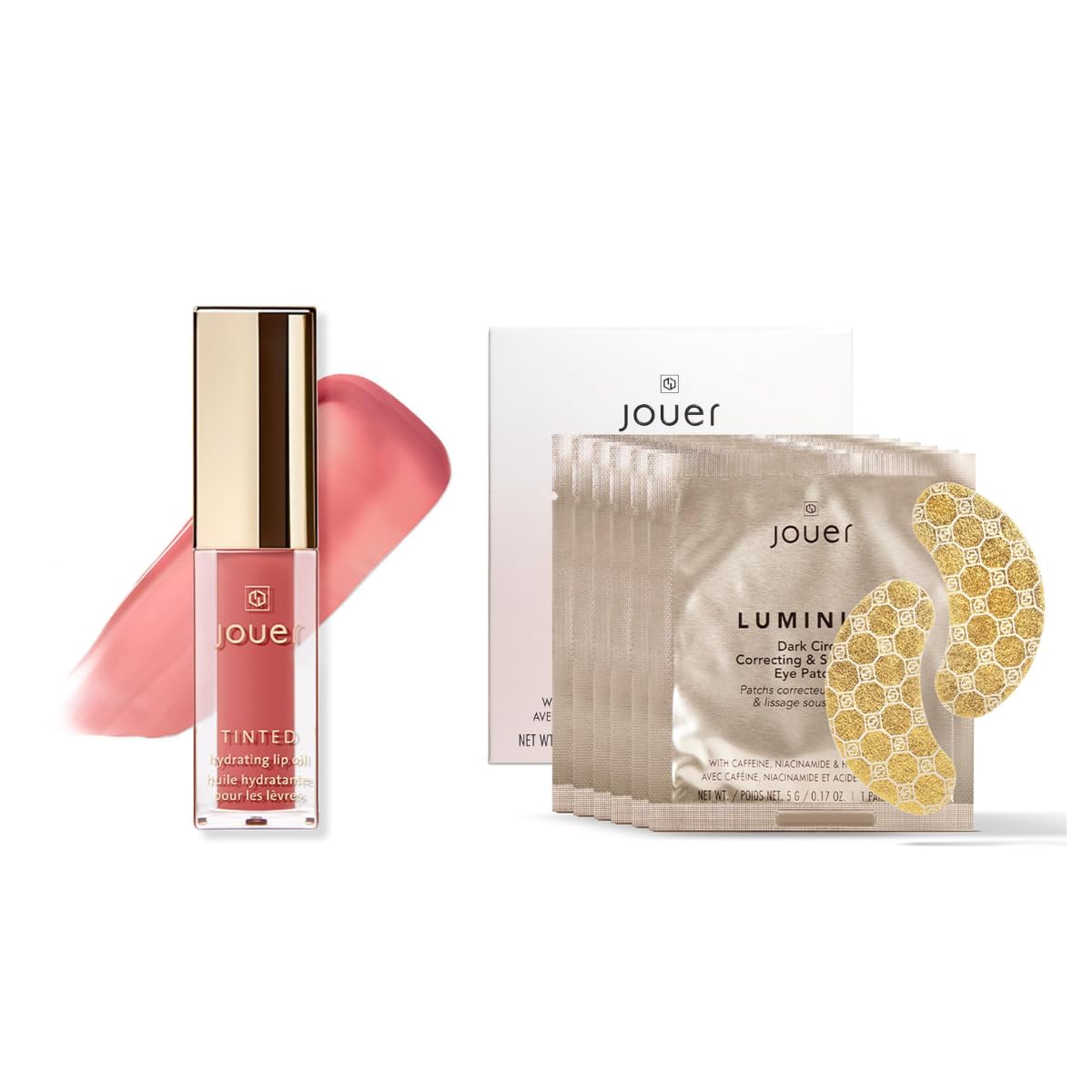 Jouer Sorority Rush Hydration Brightening Kit Tinted Lip Oil - Jouer Official Imagery - 2