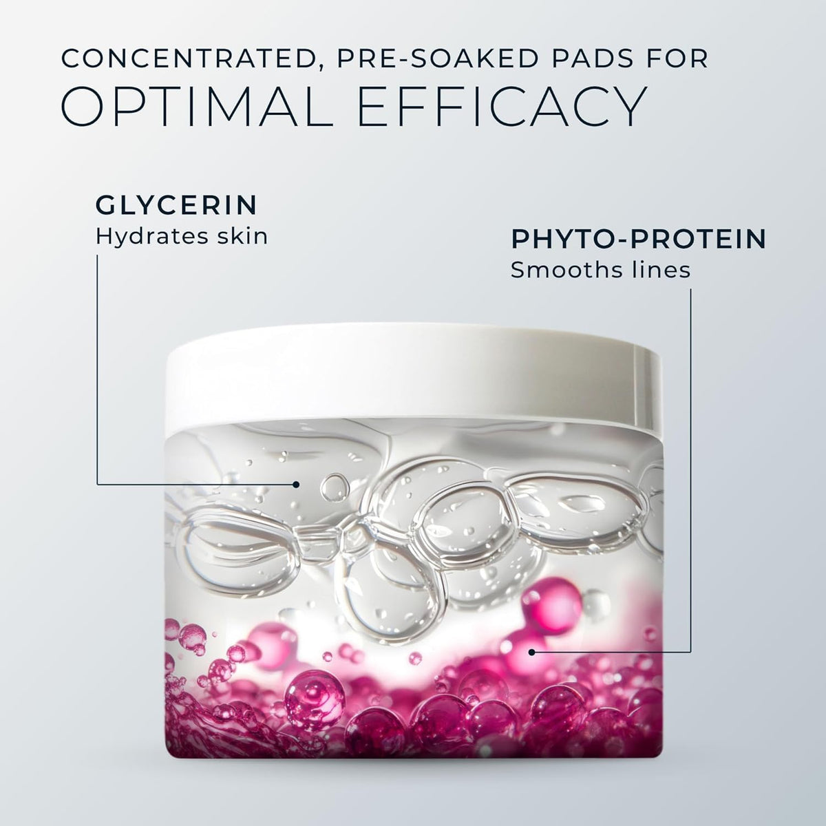RoC Resurfacing Disks Line Smoothing Exfoliating Makeup – close-up detail