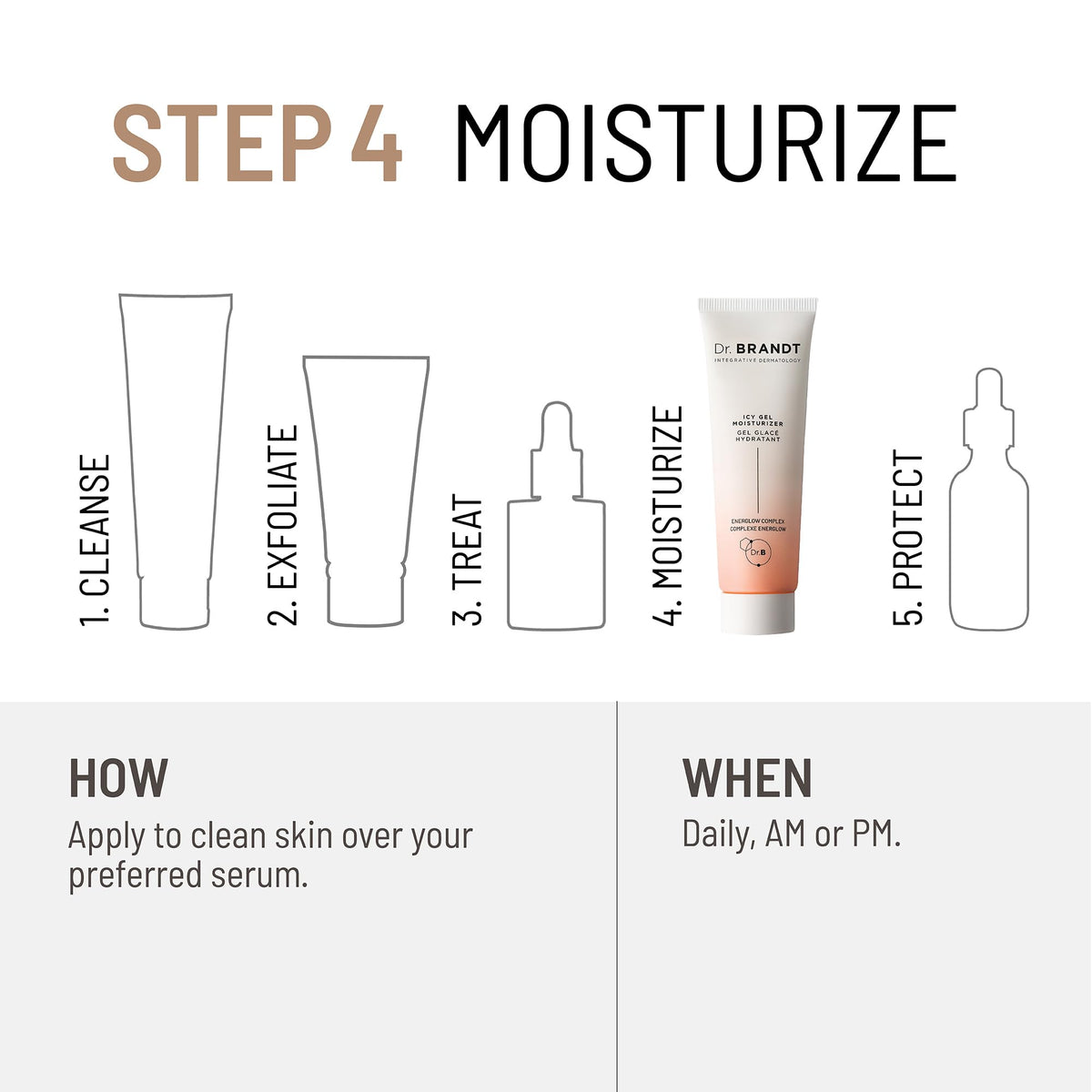 Dr Brandt iD STRESS Icy Gel Moisturizer - Dr. Brandt Skincare Official Imagery - 8