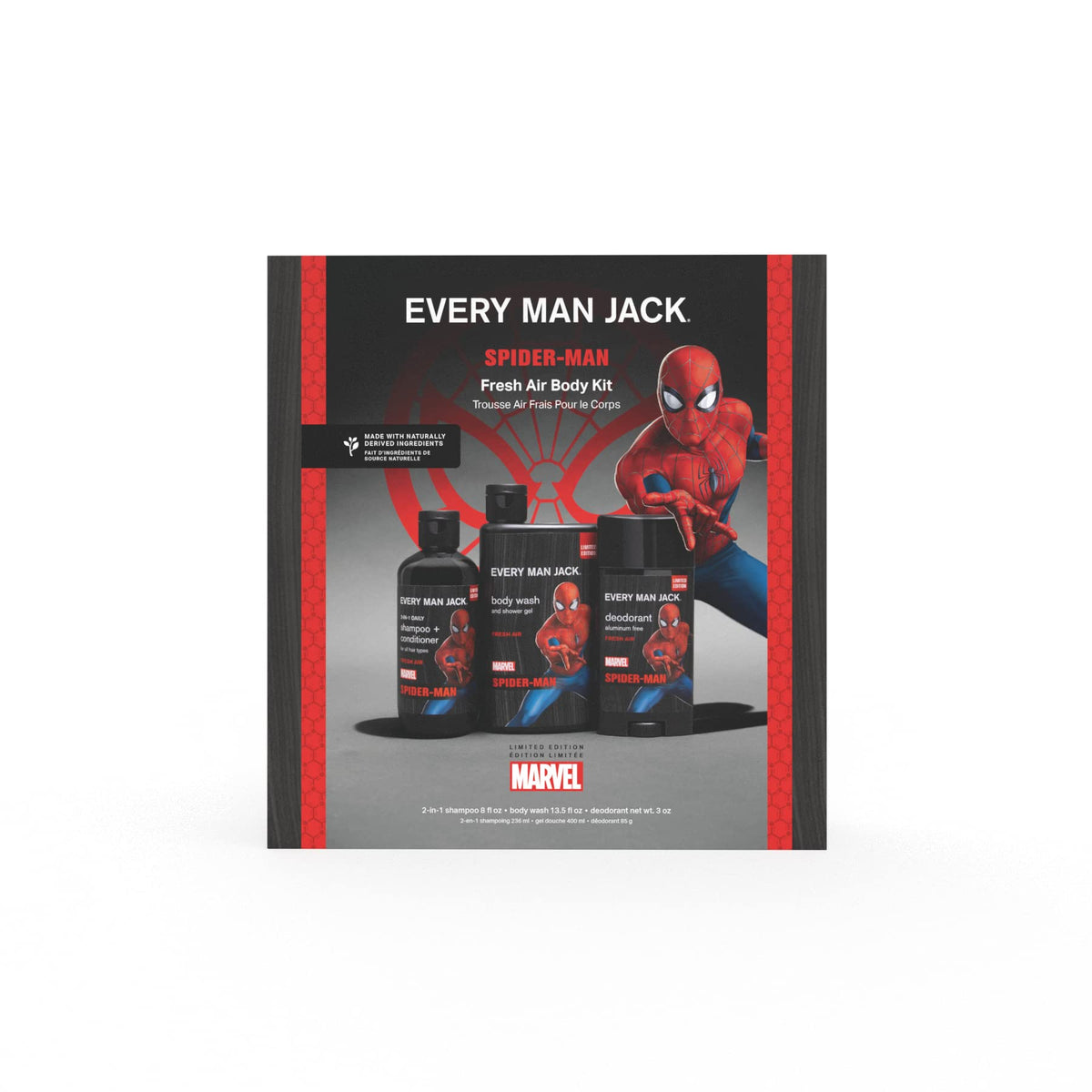 Every Man Jack Spider Man Body Set - Every Man Jack Official Imagery - 8