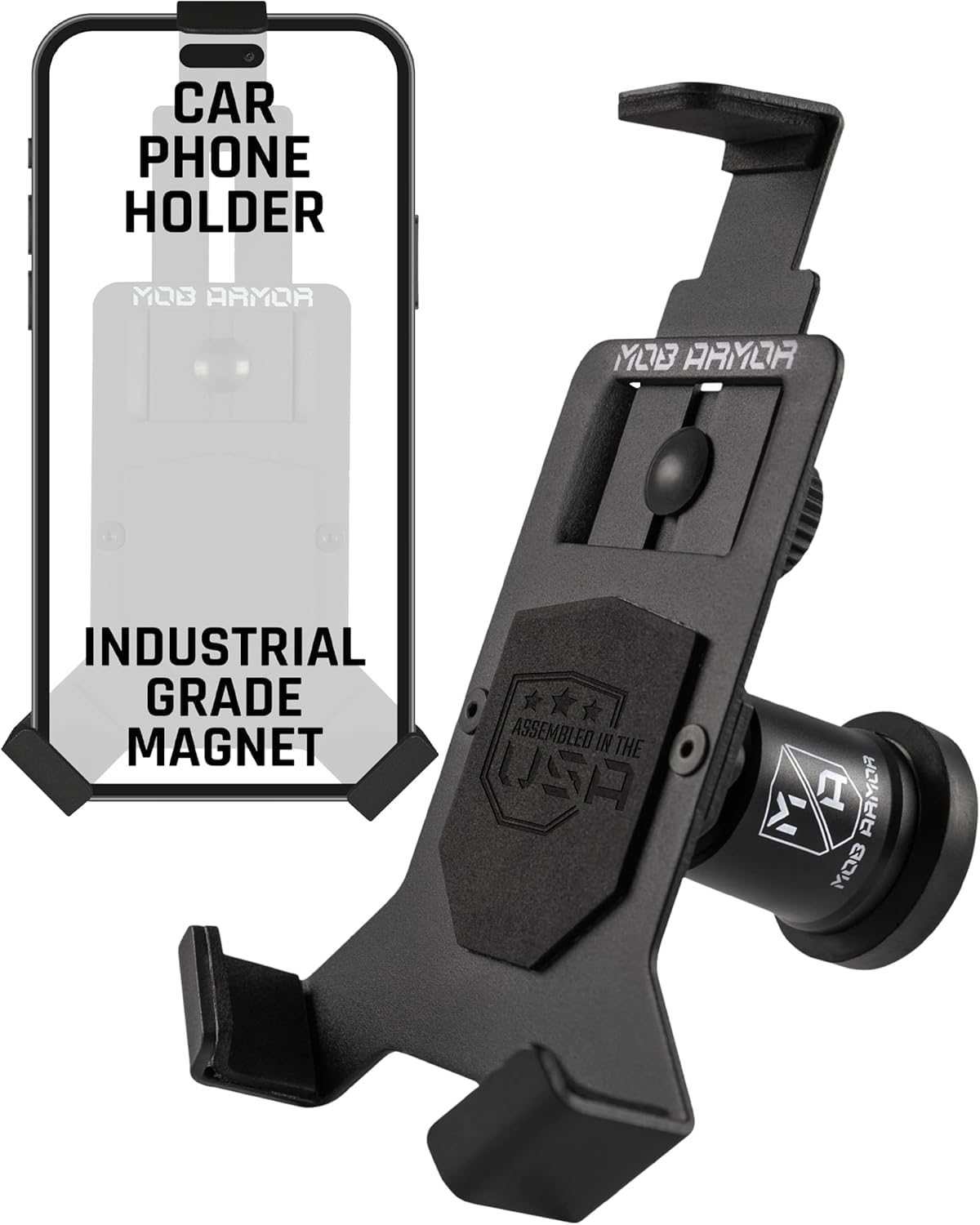 Mob Armor Heavy Duty Magnetic Car Phone Mount Holder - Mob Armor Official Imagery - 2