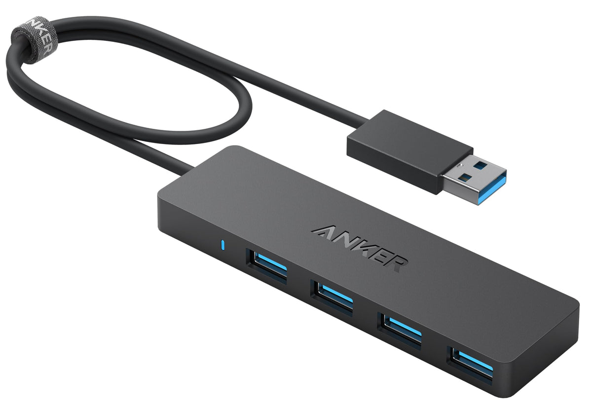 Anker USB Hub 4 in 1 USB Splitter 4 USB A Ports with 5Gbps – product photo (USB Hubs)