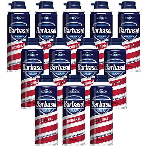 Barbasol Original Thick and Rich Shaving Cream for Men 6 oz - Barbasol Official Imagery - 1