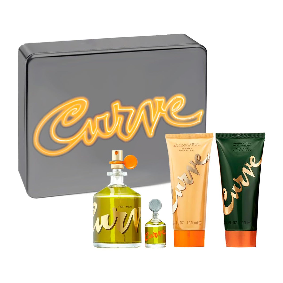 Liz Claiborne Curve 4 Pc Gift Set for Men 4 2 Fl Ounce - Liz Claiborne Official Imagery - 2