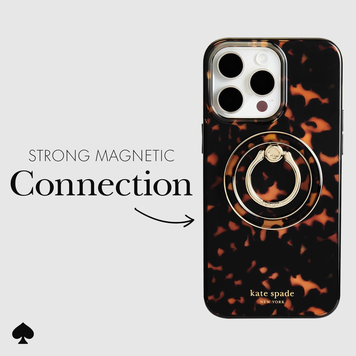 kate spade new york Magnetic Phone Ring Grip with Stand - Premium Selection Official Imagery - 7