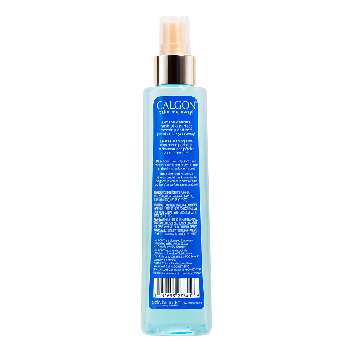 Calgon Fragrance Body Mist Morning Glory 8 fl oz – close-up detail