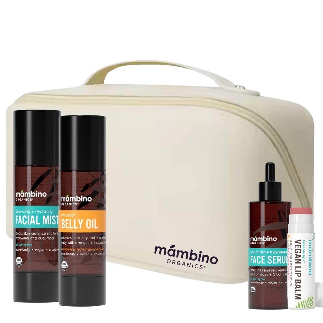 Mambino Organics First Trimester Maternity Skin Care Set - Mambino Organics Official Imagery - 2