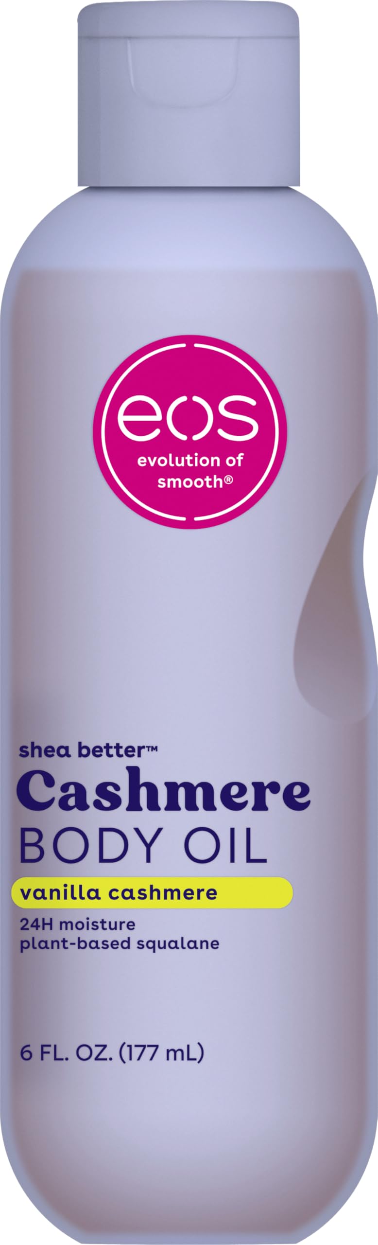 eos Cashmere Body Oil Vanilla Cashmere 24H Moisture Plant – product photo (Oils)