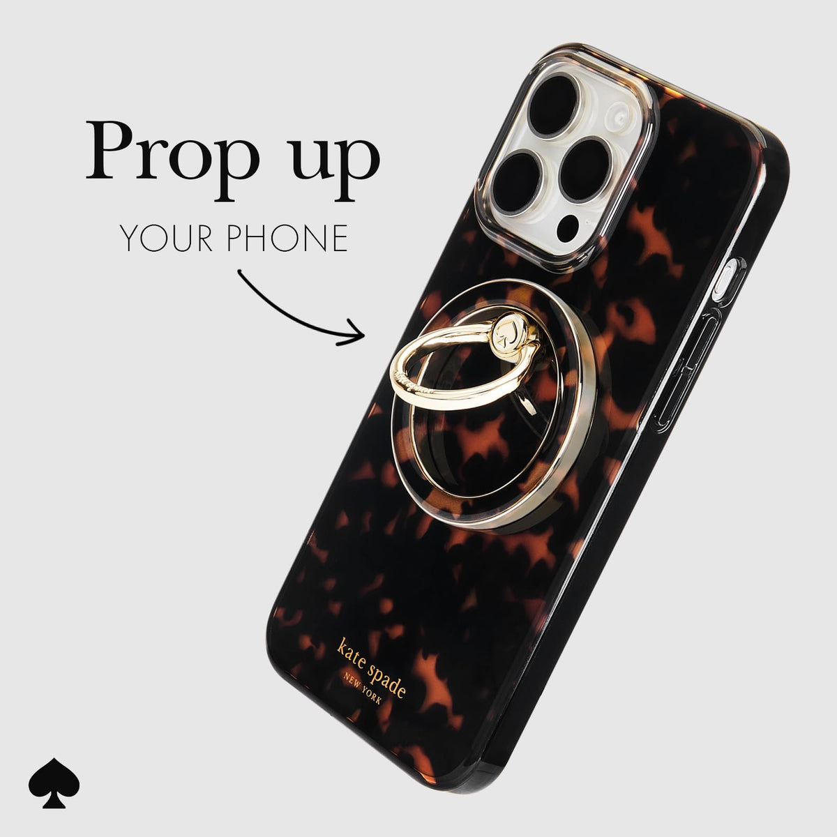 kate spade new york Magnetic Phone Ring Grip with Stand - Premium Selection Official Imagery - 4