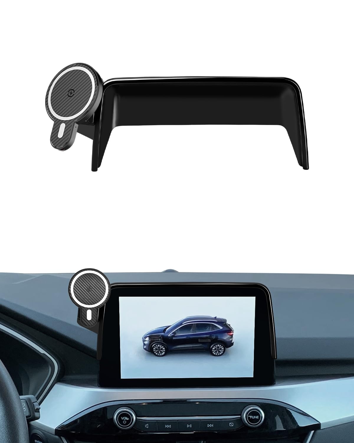 Car Phone Holder for Ford Escape 2020 2025 Accessories 8 - PZK Official Imagery - 2