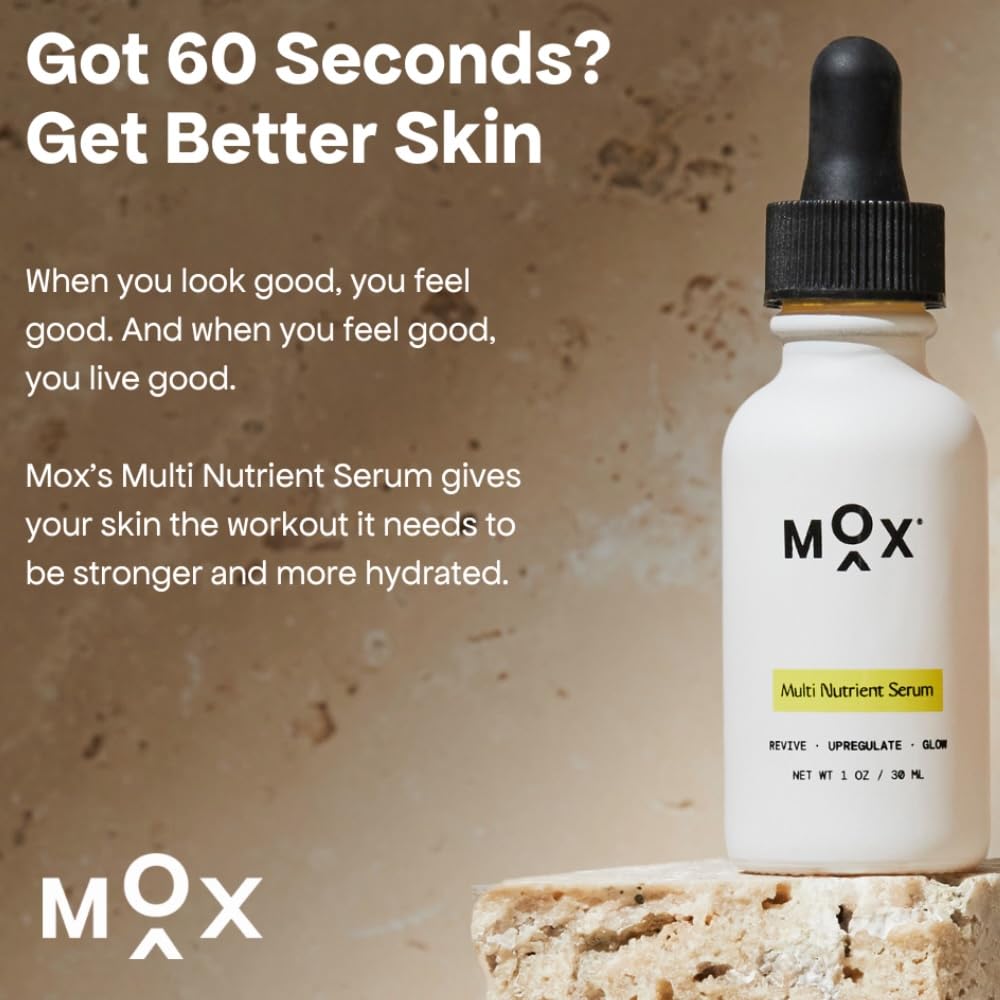 MOX Men s Multi Nutrient Serum 1 Fl Oz Hydrating Anti Aging - Mox Official Imagery - 5