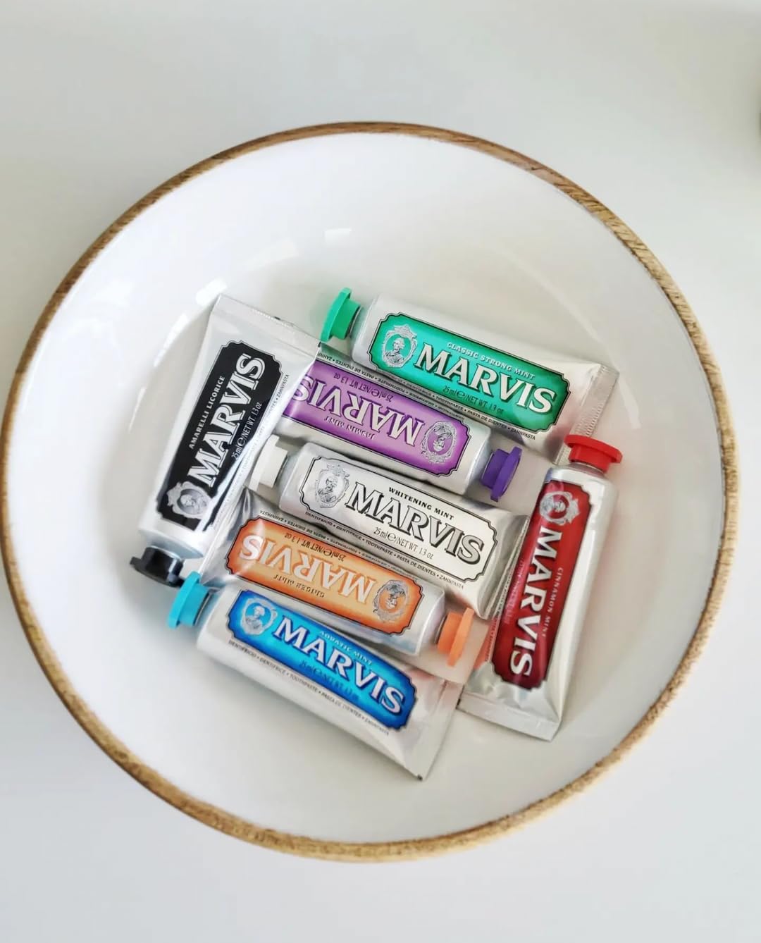 Premium Selection Marvis Whitening Mint Toothpaste – alternate angle