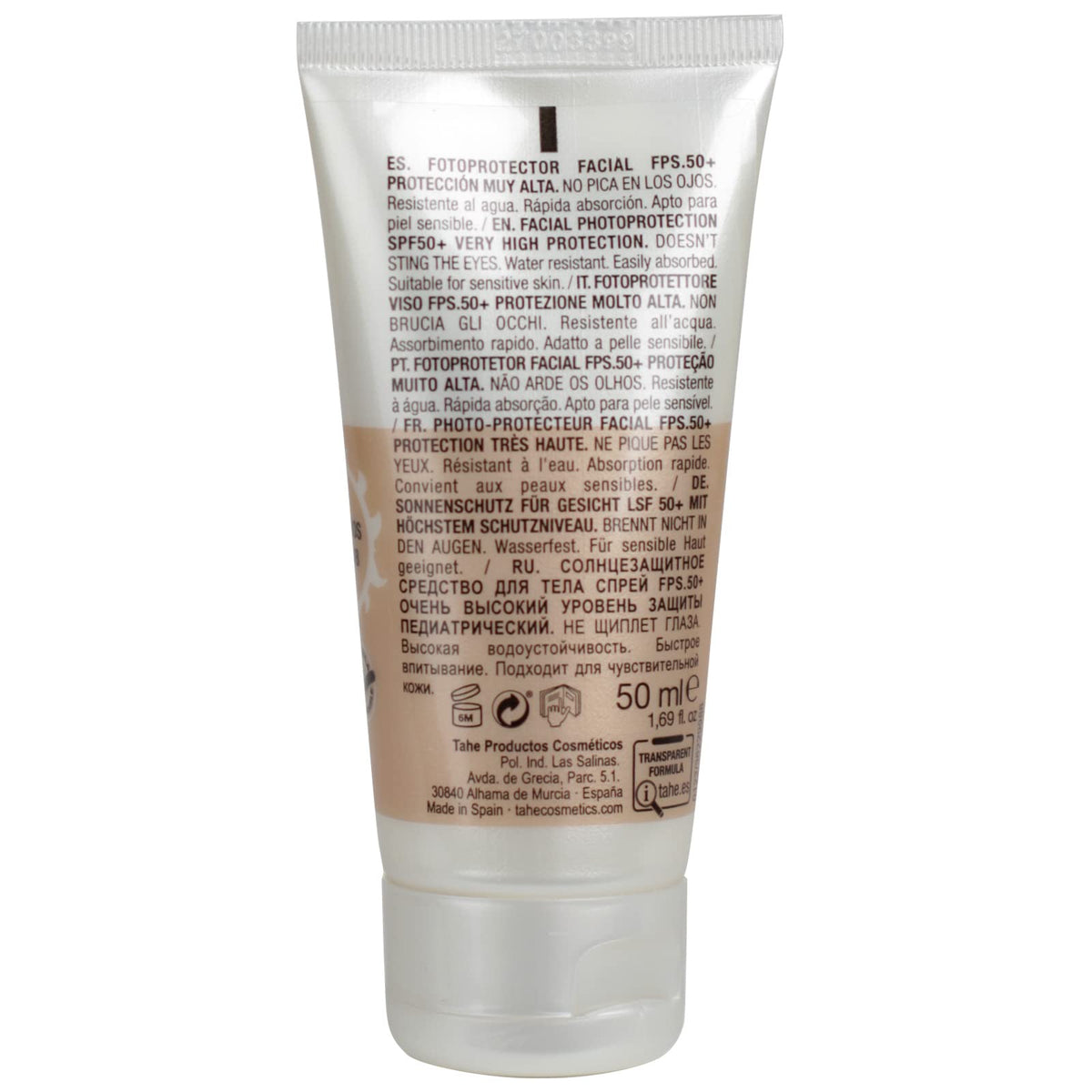 Tahe Sun Protect Facial Sunscreen Sun Cream for Water - Tahe Official Imagery - 3