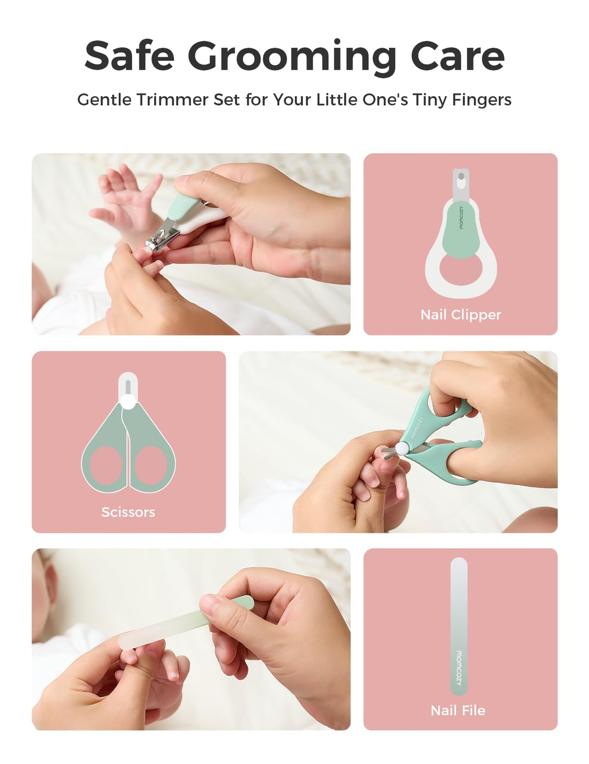 Momcozy Core Baby Kit Basic Baby Shower Gift Registry - Momcozy Official Imagery - 6