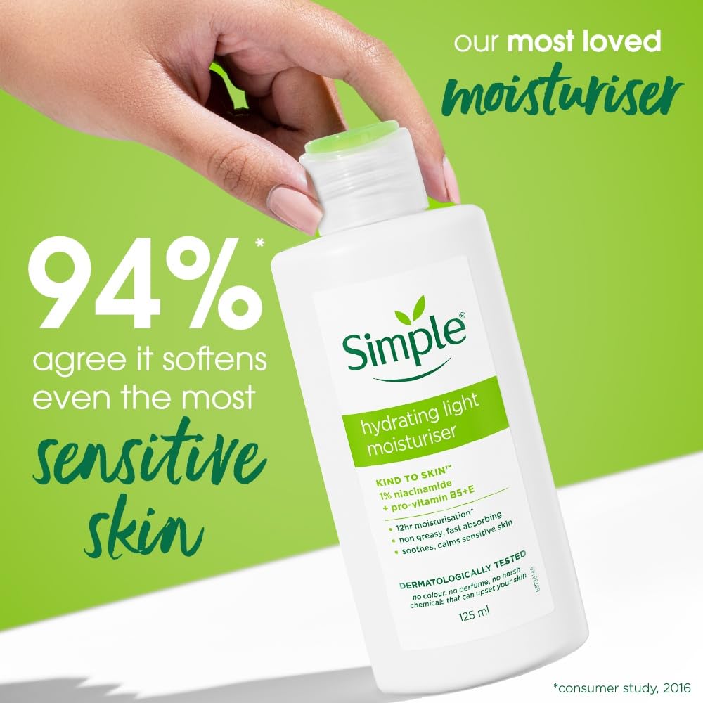 Simple Kind To Skin Hydrating Light Moisturiser 125 ml by – alternate angle
