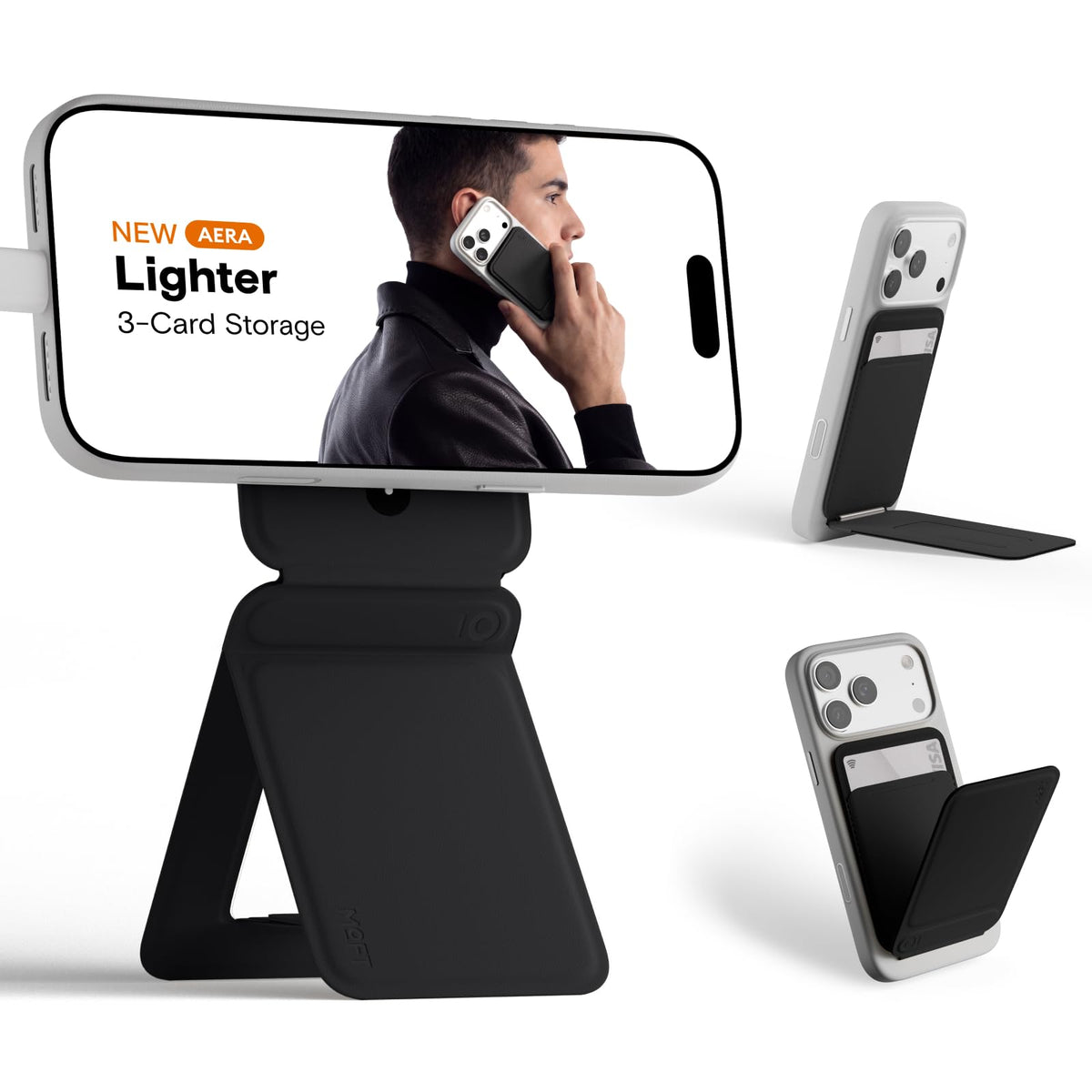 MOFT Snap Phone Tripod Wallet AERA NFC Supported Card Holder - MOFT Official Imagery - 2