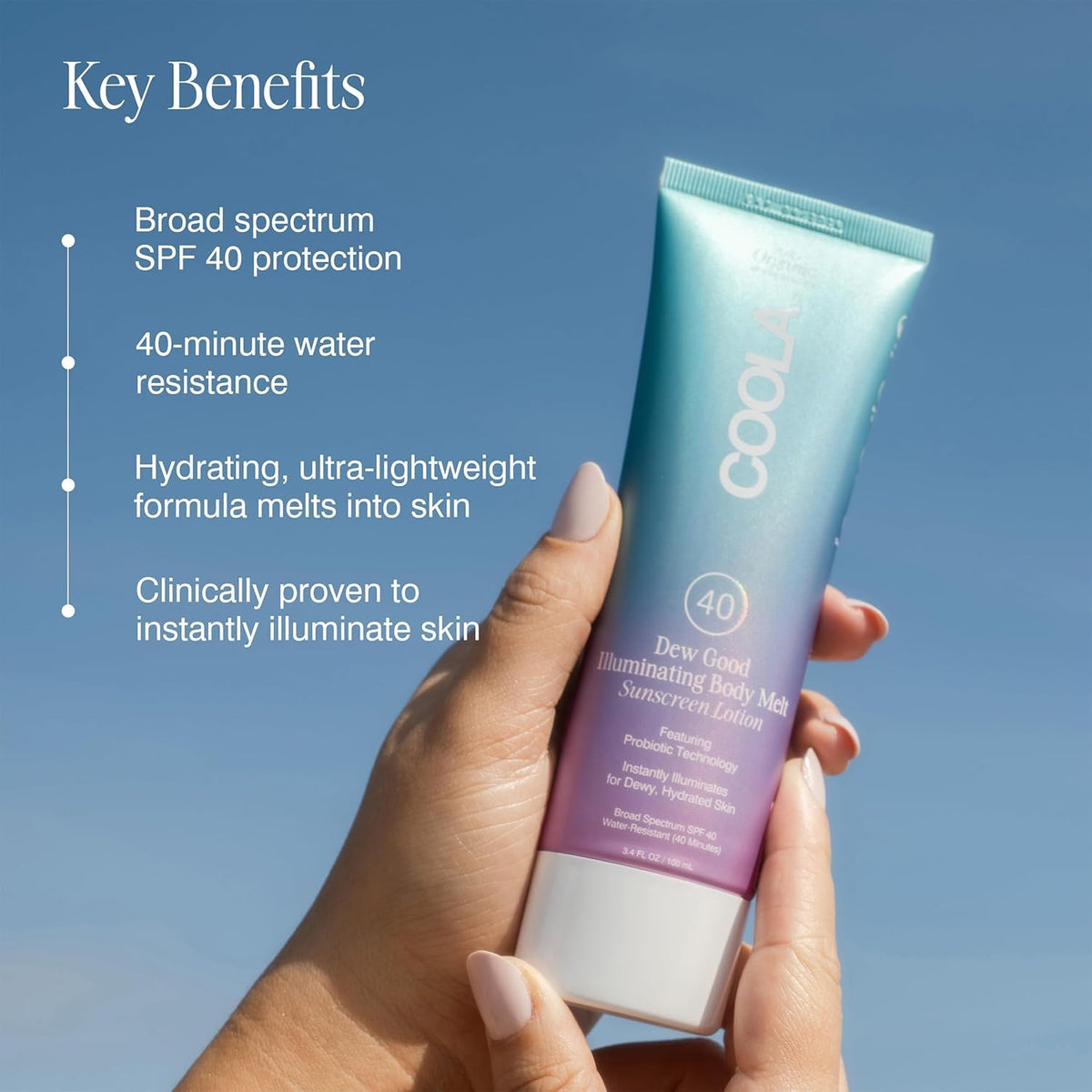 COOLA Dew Good Face Serum Body Glow Lotion SPF 30 SPF 40 2 - Premium Selection Official Imagery - 3