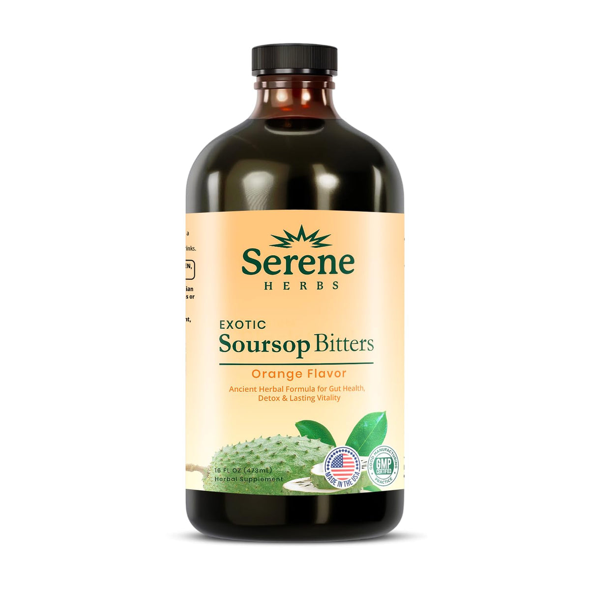 Serene Herbs Soursop Bitters Herbal Liquid with Soursop Leaf - Serene Herbs Official Imagery - 7