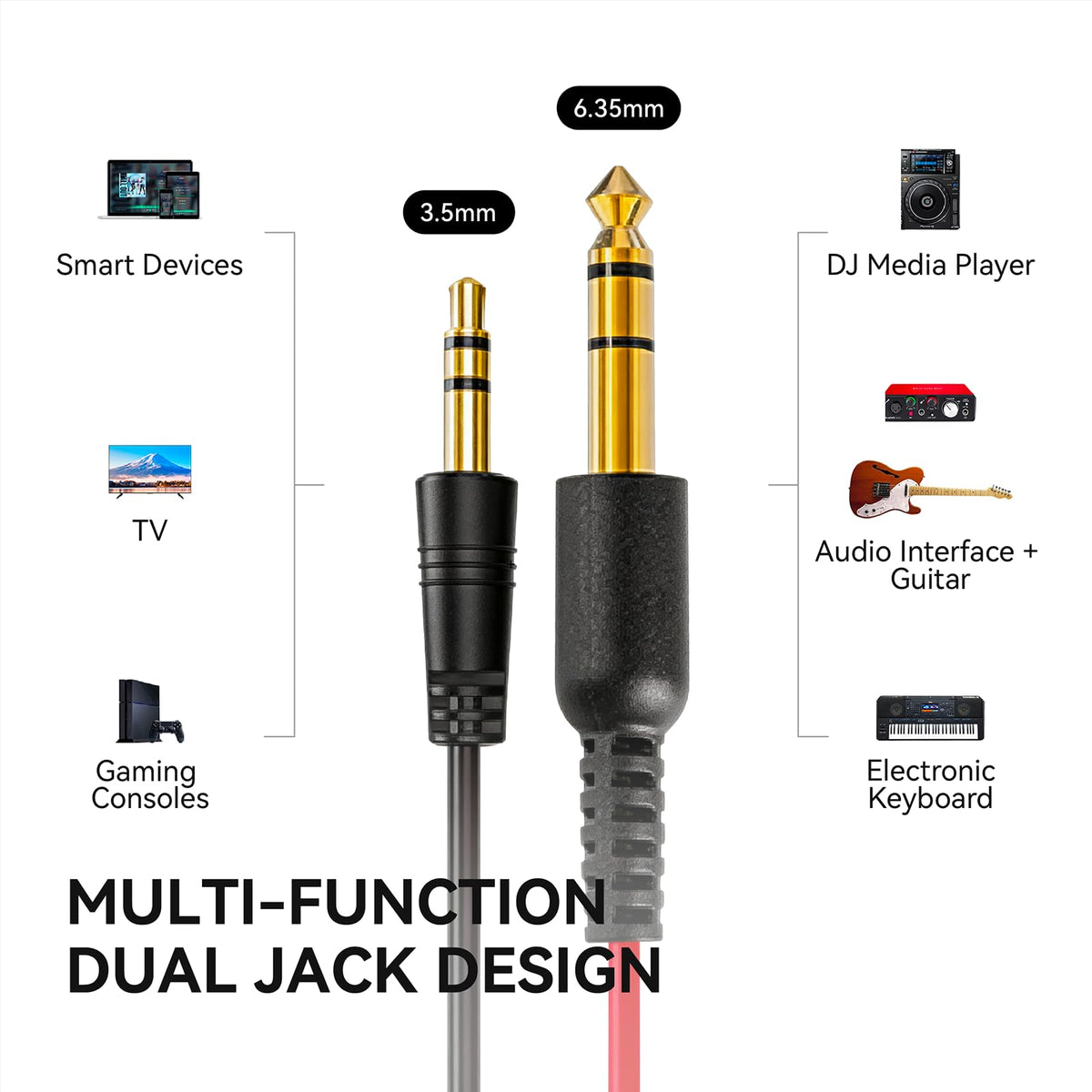 OneOdio Wired DJ Hi Res Over Ear Headphones for PC Keyboard – packaging and label