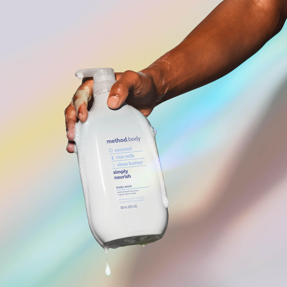 Method – Body Washes on display