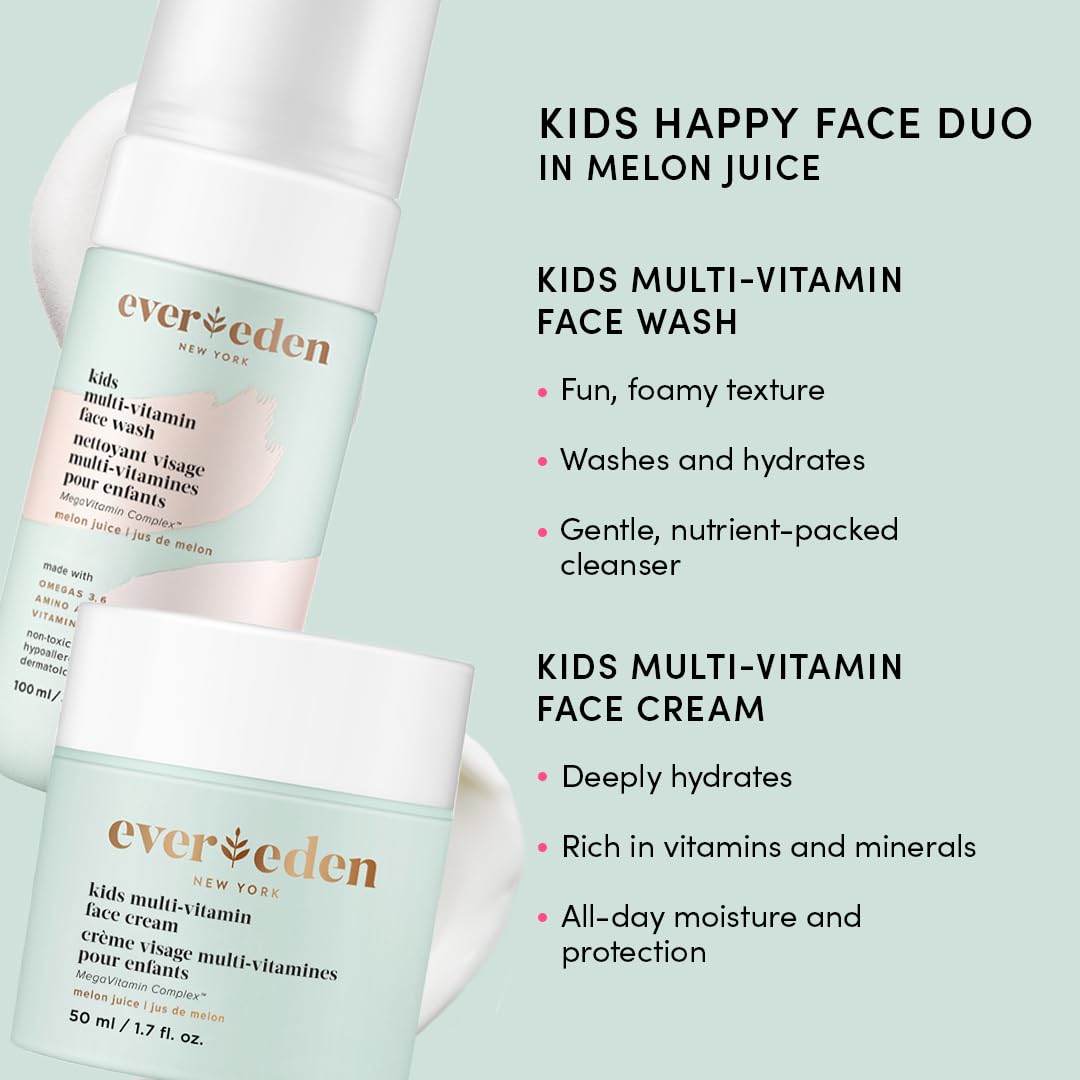 Evereden Kids Happy Face Duo Melon Juice and Lip Balm - Evereden Official Imagery - 3