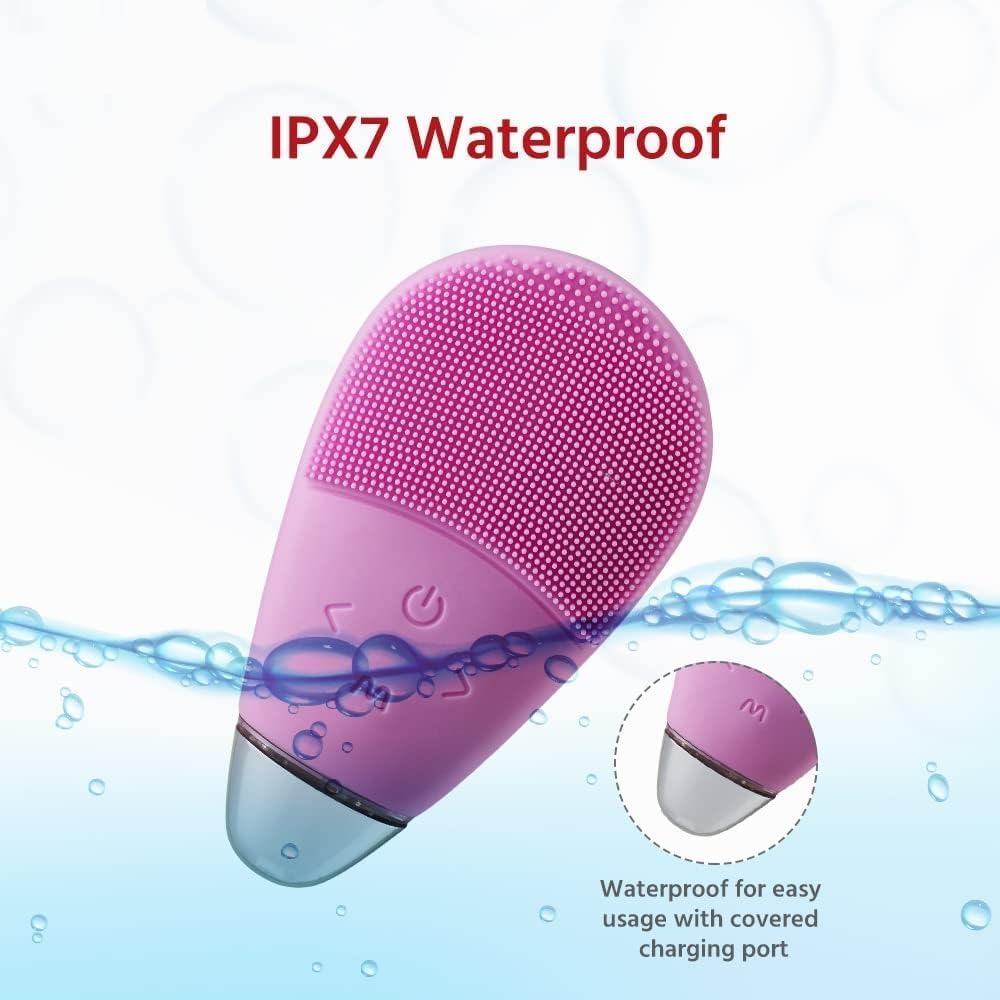 Facial Cleansing Massager Brush Rechargeable Electric - Premium Selection Official Imagery - 4