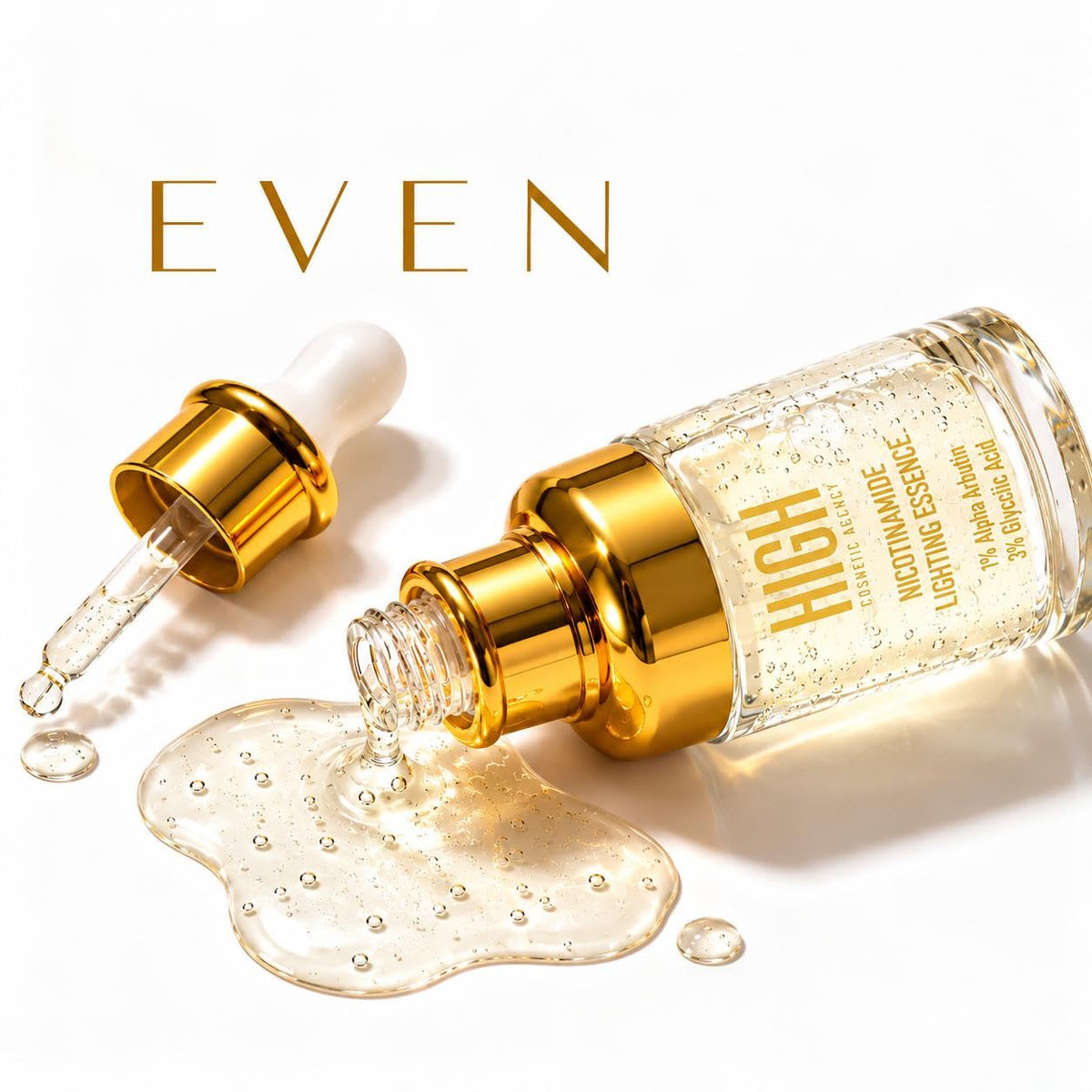 ELIXIR QUARTET 4 Piece Facial Serum Set - HIGH COSMETIC AGENCY Official Imagery - 8