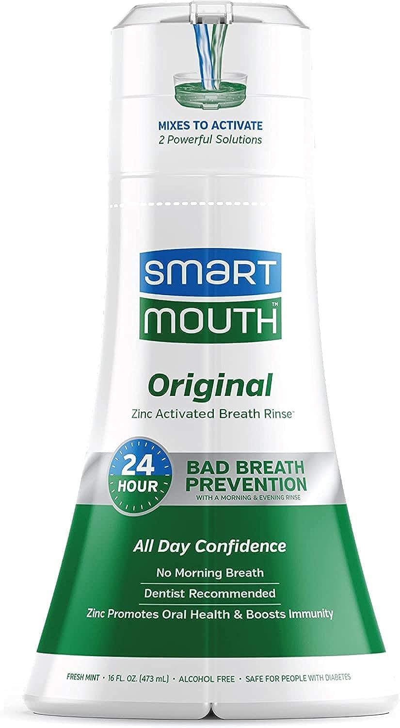 SmartMouth Original Zinc Activated Mouthwash Fresh Mint 16 – full view